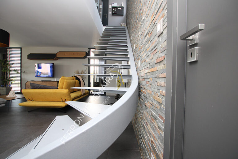 Escalier design contemporain - Ferronnerie Maira